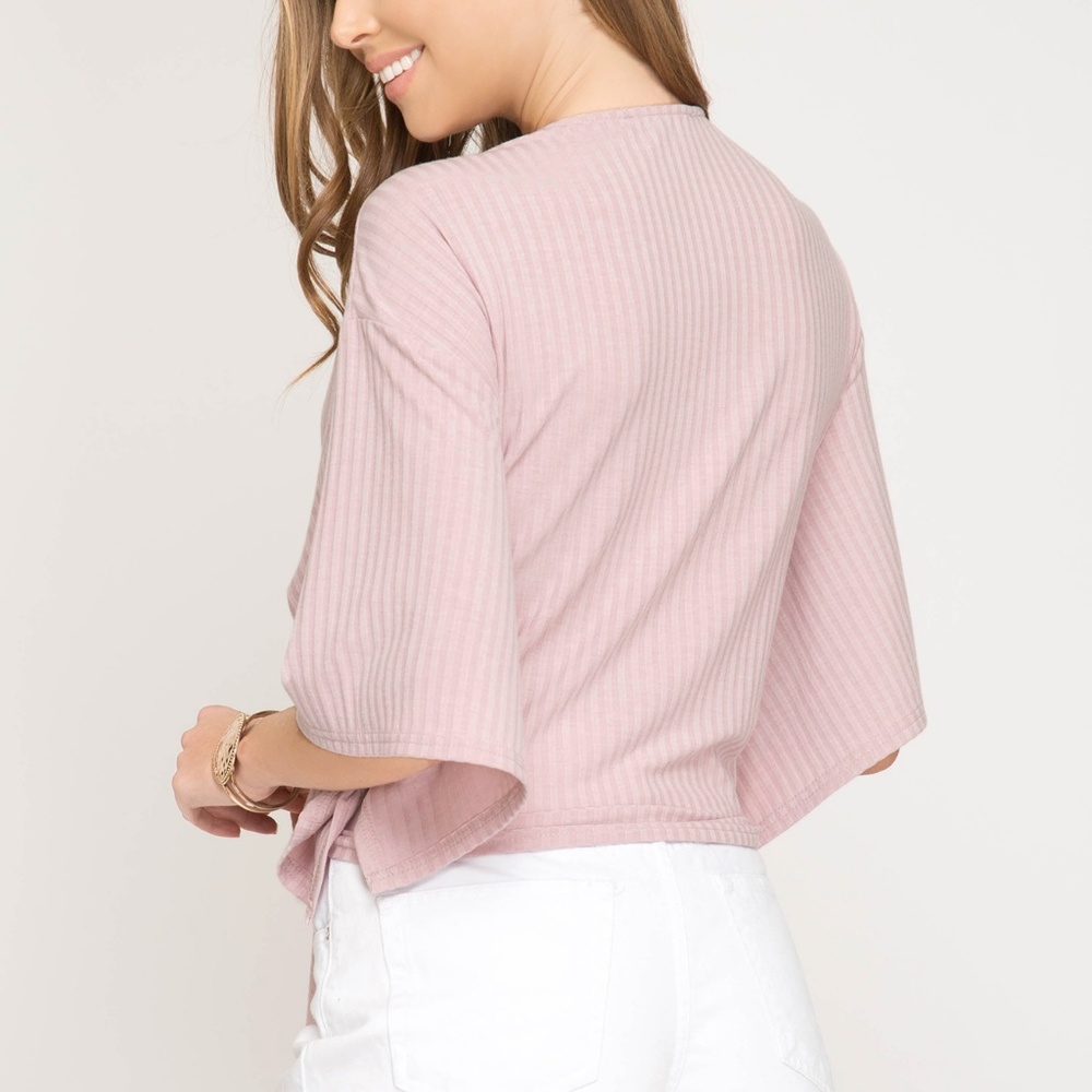 Rose Crop Top - Picture 2 of 5